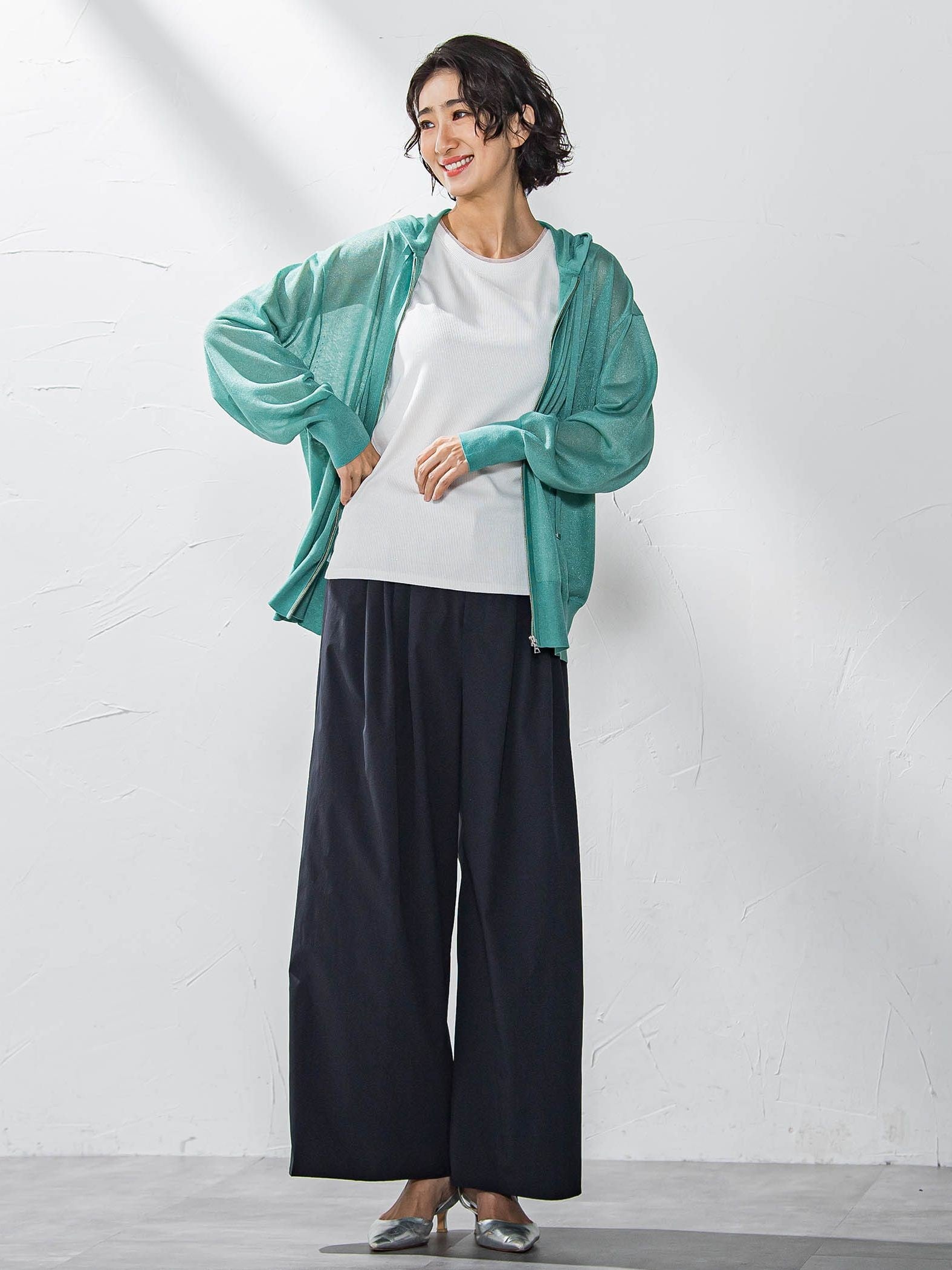 【WEB限定】ラメタンクトップ≪手洗い可能≫