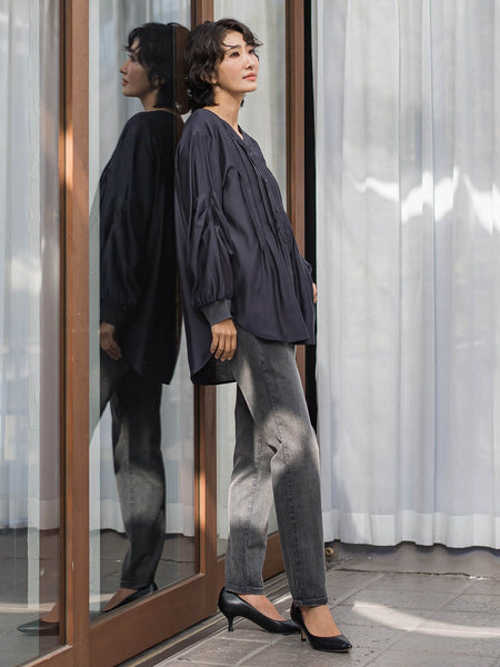 【WEB限定】シルキーローンブラウス