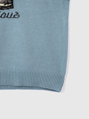 アニマルジャカードニットプルオーバー≪手洗い可能≫