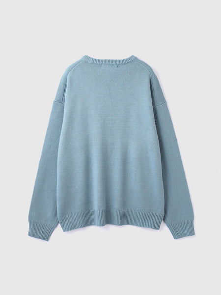 アニマルジャカードニットプルオーバー≪手洗い可能≫