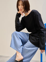 《予約》【連休。涼。軽やかに。】ドッキングシアーロンT《UVケア》