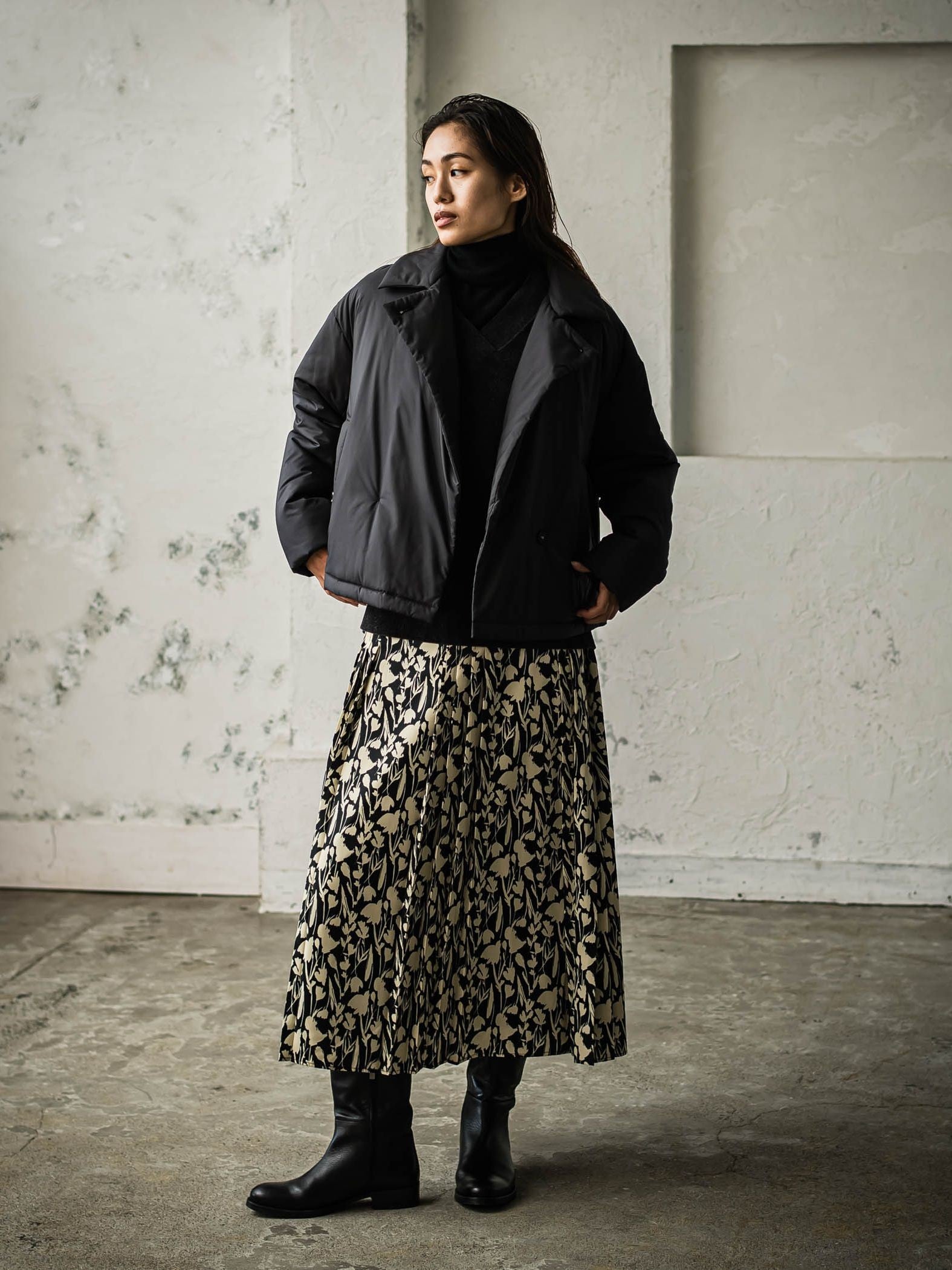 THINDOWNチェスタージャケット≪洗濯機で洗える≫