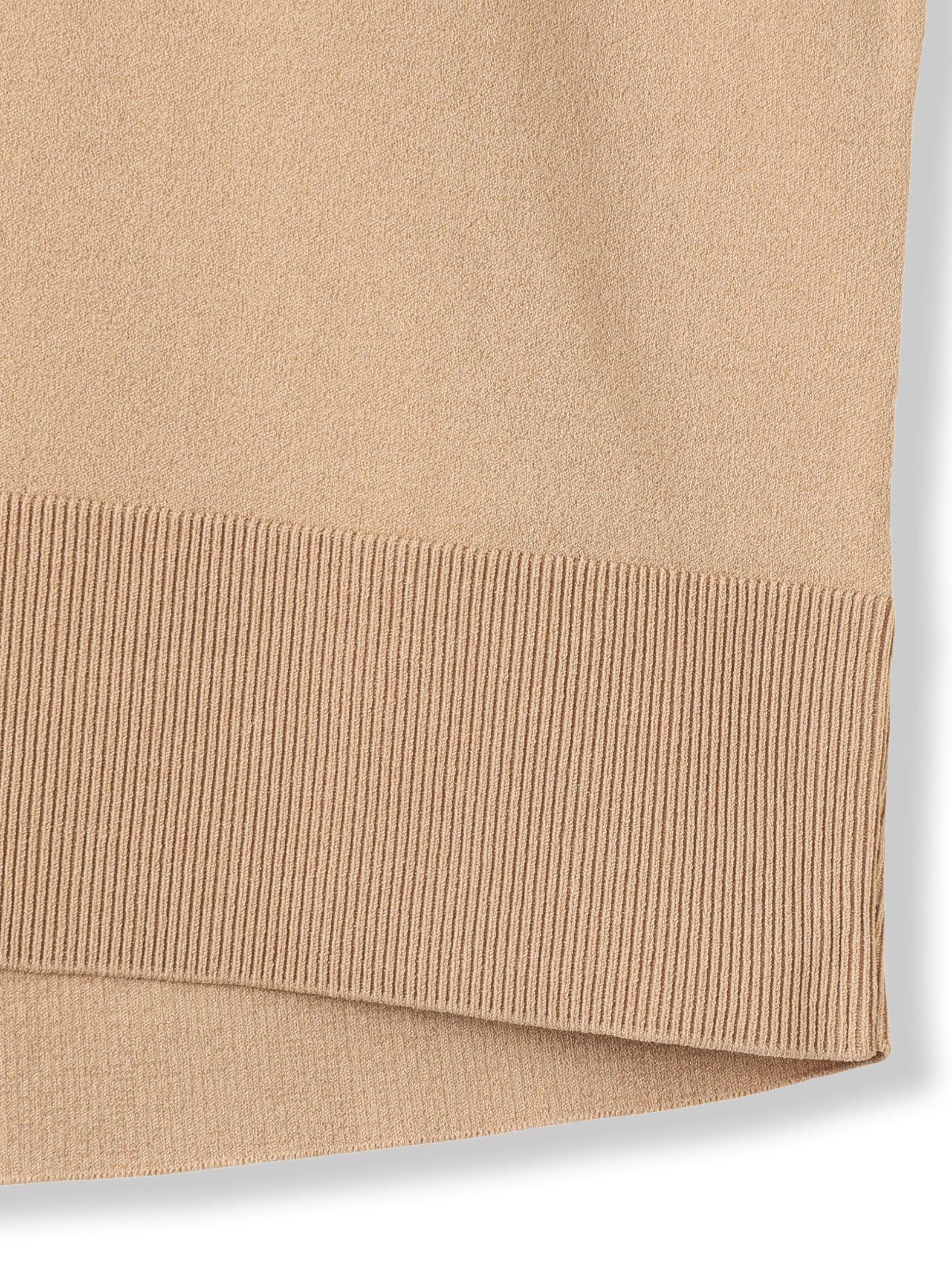クルーネックカーディガン