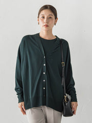 Tシャツニットカーディガン