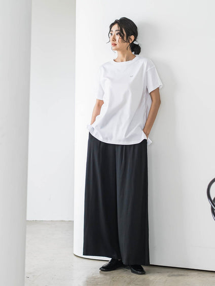 【J Lounge限定】la.f...ロゴTシャツ≪手洗い可能≫