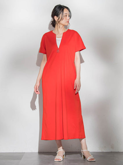 【受注会限定】キーホールネックワンピース≪タンクトップset≫