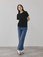 チュールフラワーモチーフプルオーバー