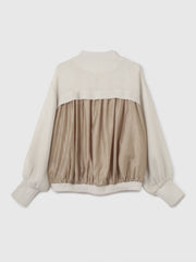 【大人の抜け感】メッシュブルゾン