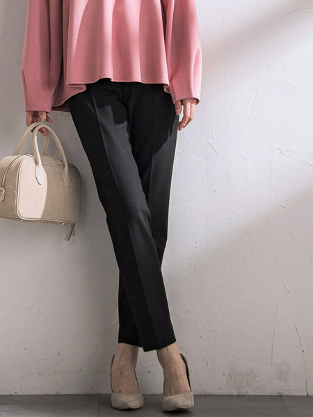 両面起毛テーパードパンツ≪WEB限定13号/洗える/セットアップ対応≫