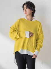 【WEB限定/新色追加】”3コーデが叶う2点セット”ニット×シャツ