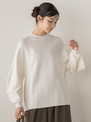 ウォッシャブルバナナスリーブニット≪手洗い可能≫