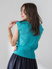 LUCINDA前後2wayパールニット