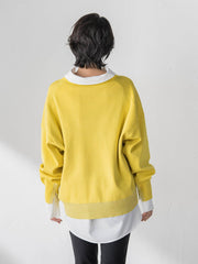 【WEB限定/新色追加】”3コーデが叶う2点セット”ニット×シャツ