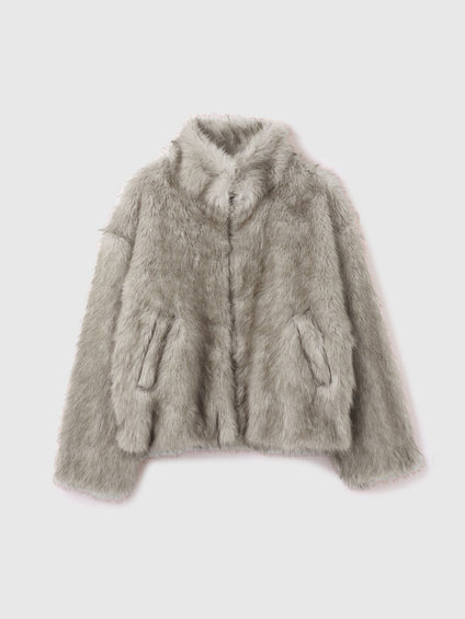 フェイクファージャケット