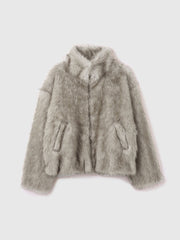 フェイクファージャケット