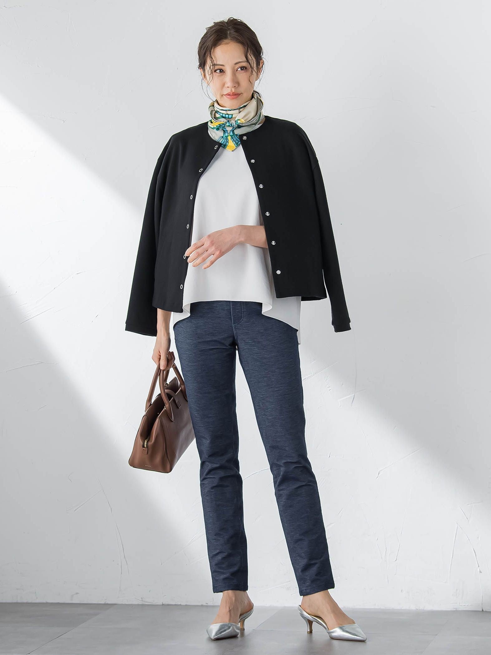 【WEB限定】美フォルムデイリーカーディガン