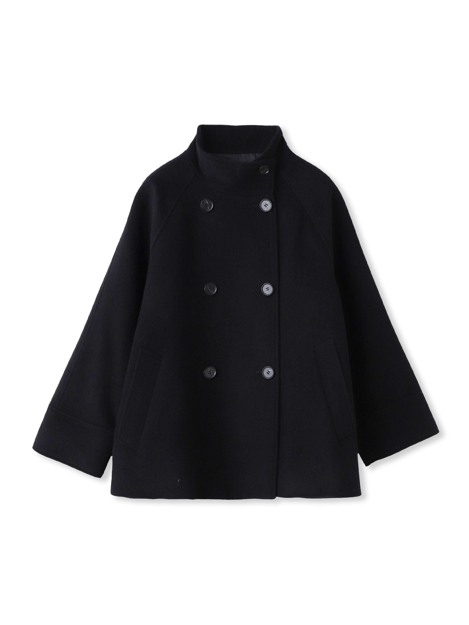 プレミアムウールカシミヤショートコート