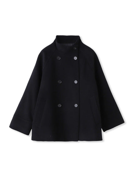 プレミアムウールカシミヤショートコート