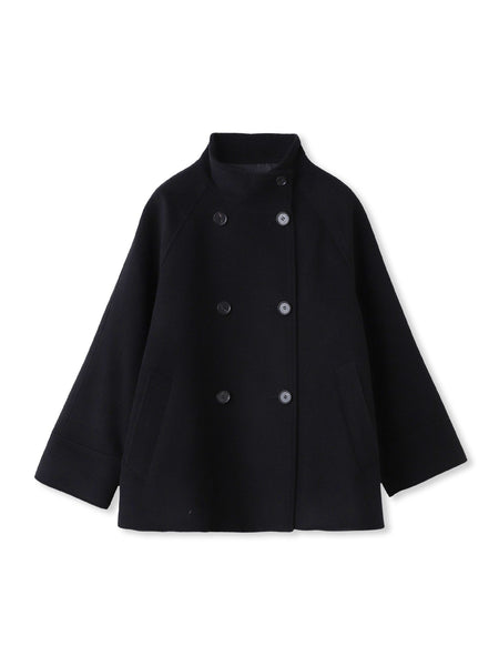 プレミアムウールカシミヤショートコート