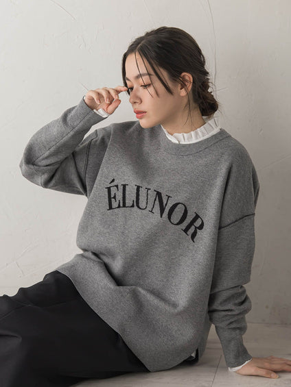 ロゴスウェットニット≪手洗い可能≫