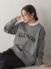 ロゴスウェットニット≪手洗い可能≫