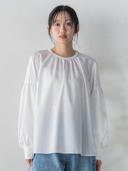 ブレードブラウス≪洗濯機で洗える≫