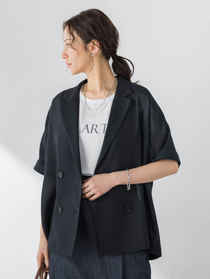 【カタログ掲載】ハーフスリーブメッシュジャケット