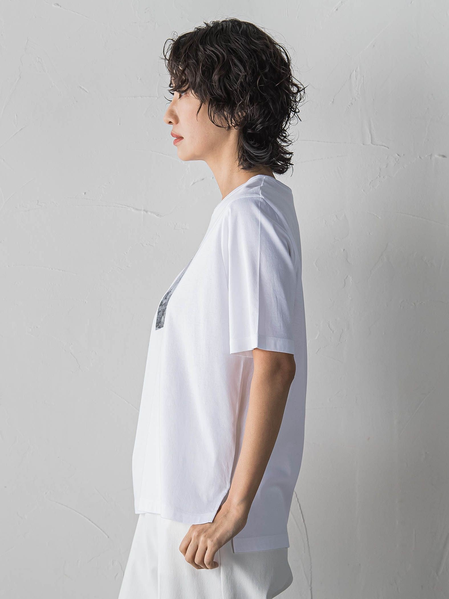【大きいサイズ】刺繍Tシャツ