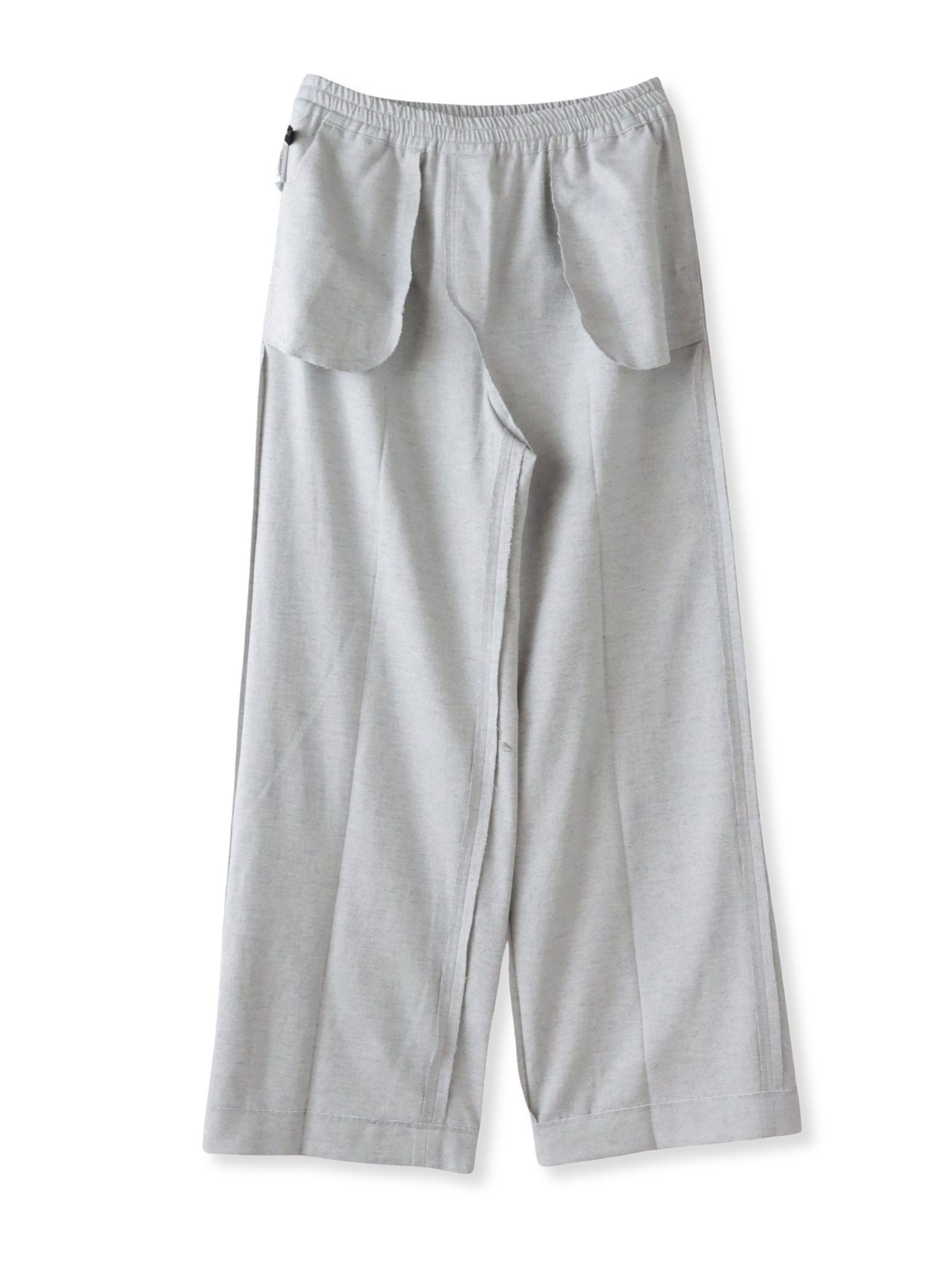 【WEB限定/+5cm丈長め】シェルタリングワイドパンツ