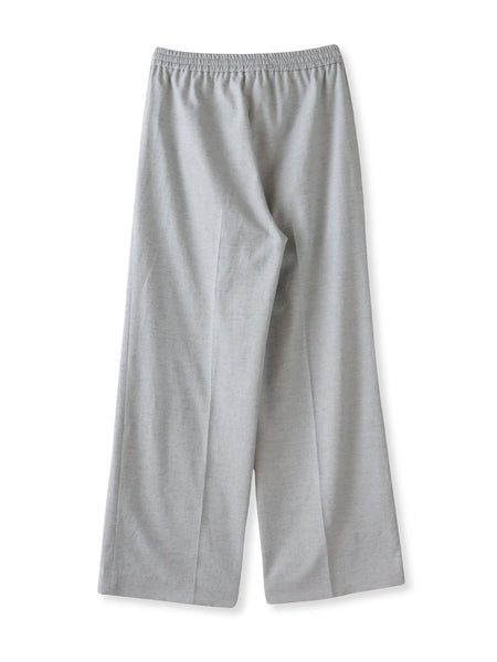 【WEB限定/+5cm丈長め】シェルタリングワイドパンツ