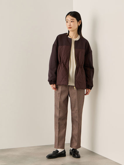 ブラッシュバックストレッチイージーパンツ≪洗濯機で洗える≫