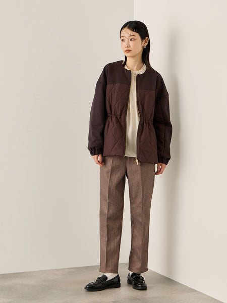 ブラッシュバックストレッチイージーパンツ≪洗濯機で洗える≫