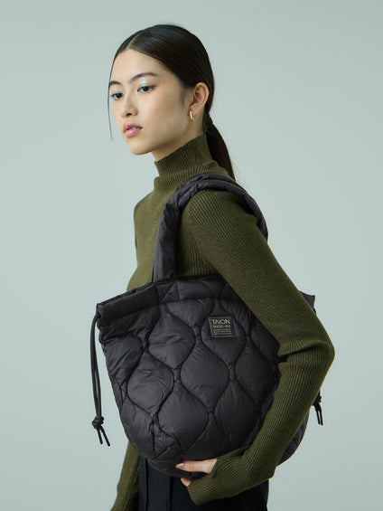 TAION　ソフトシェルダウン2WAYトートバッグ≪手洗い可能≫