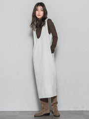 【楽・美・軽】ー3kg見えIラインワンピース≪手洗い可能≫