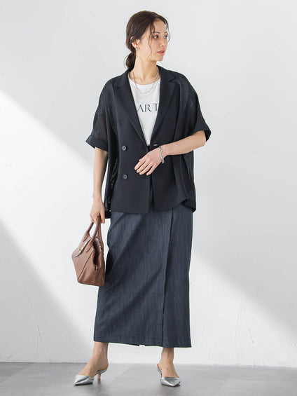 【カタログ掲載】ハーフスリーブメッシュジャケット