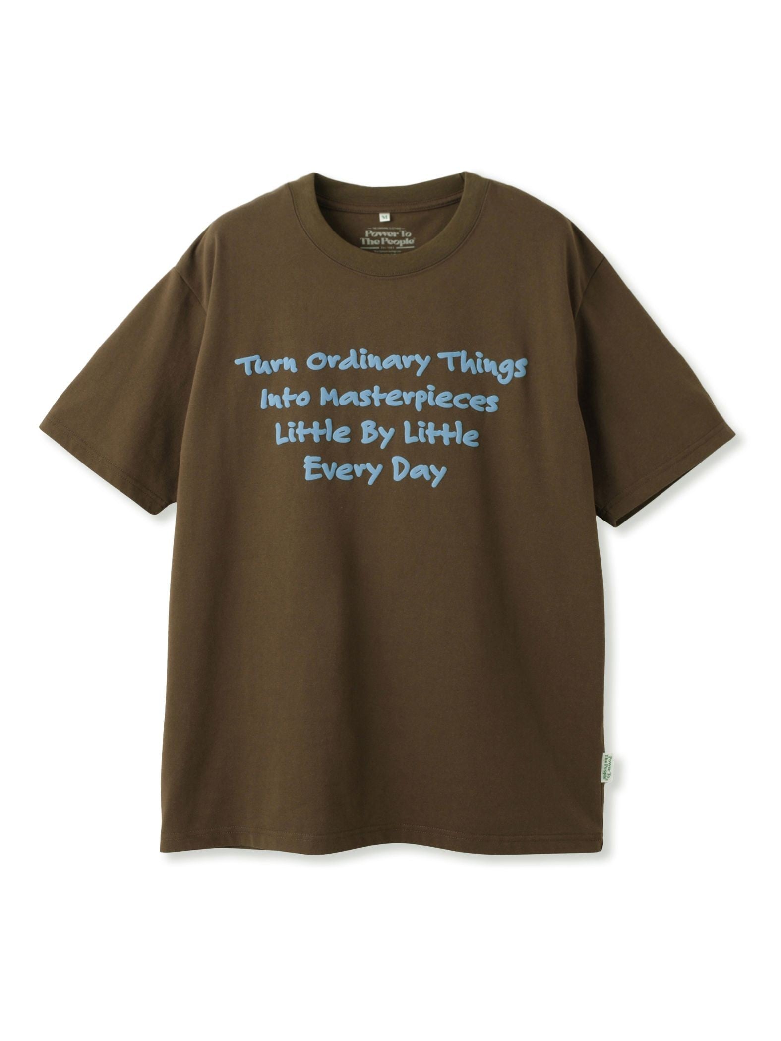 【Power To People】masterpiece ロゴTシャツ