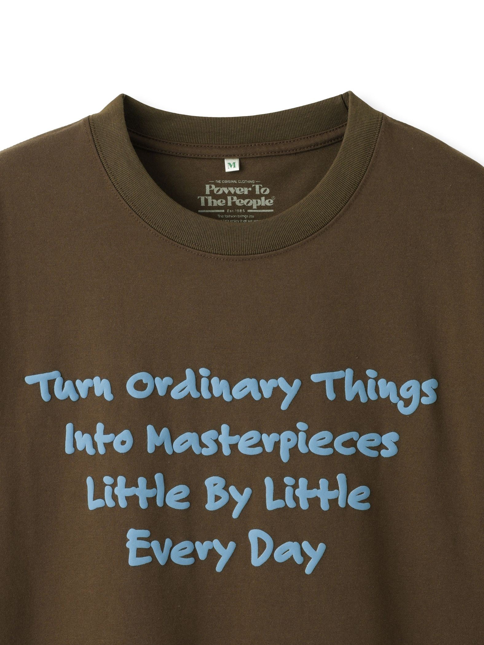 【Power To People】masterpiece ロゴTシャツ