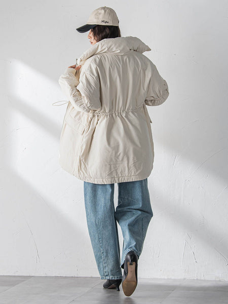 中綿リバーシブルコート≪手洗い可能≫