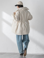 中綿リバーシブルコート≪手洗い可能≫