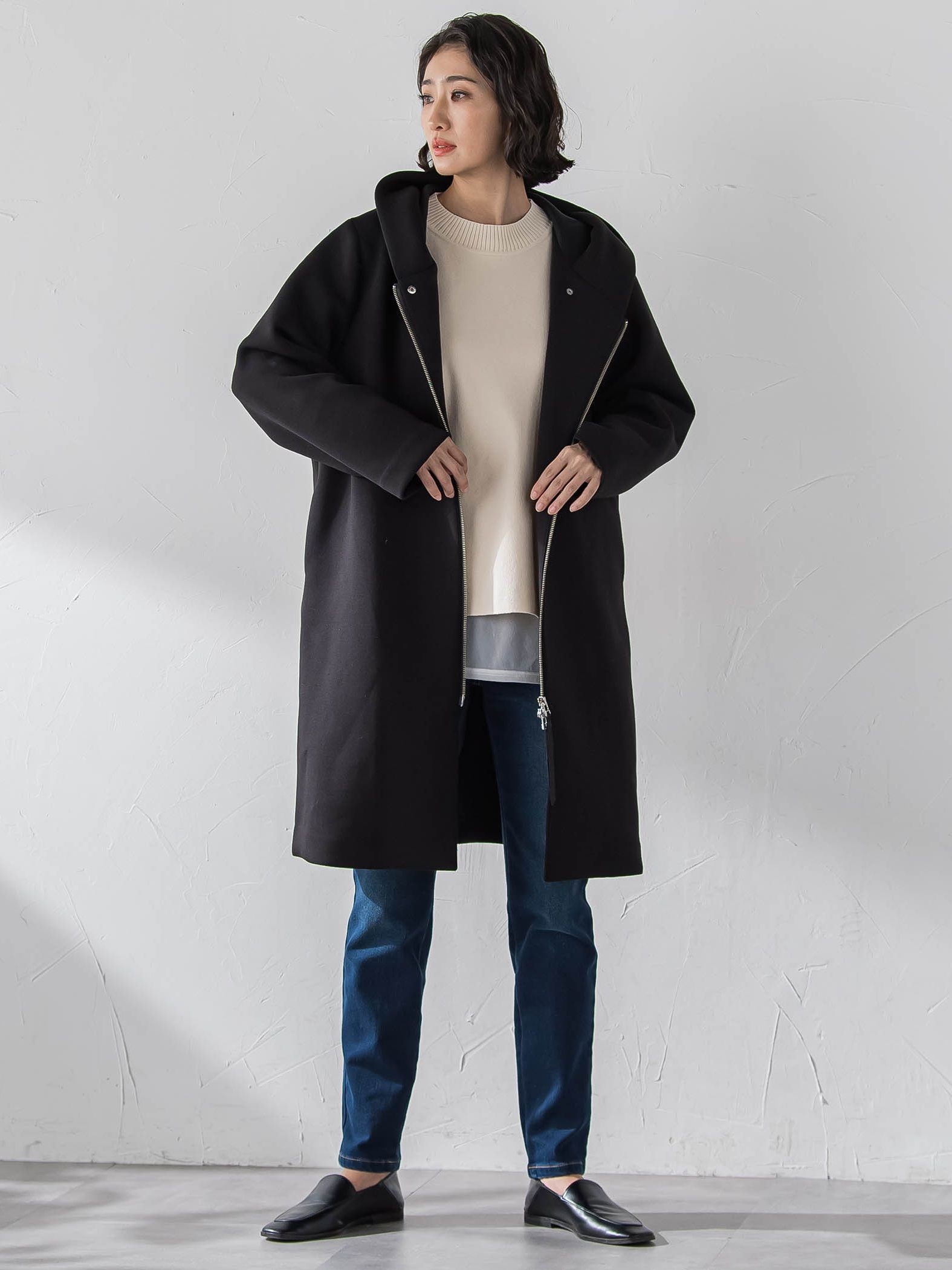 【WEB限定】”あたたか美脚”裏起毛デニム