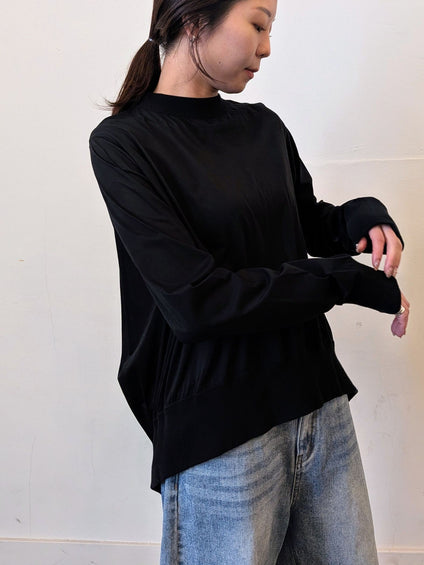 《予約販売》　soft gather tops 【日本製】