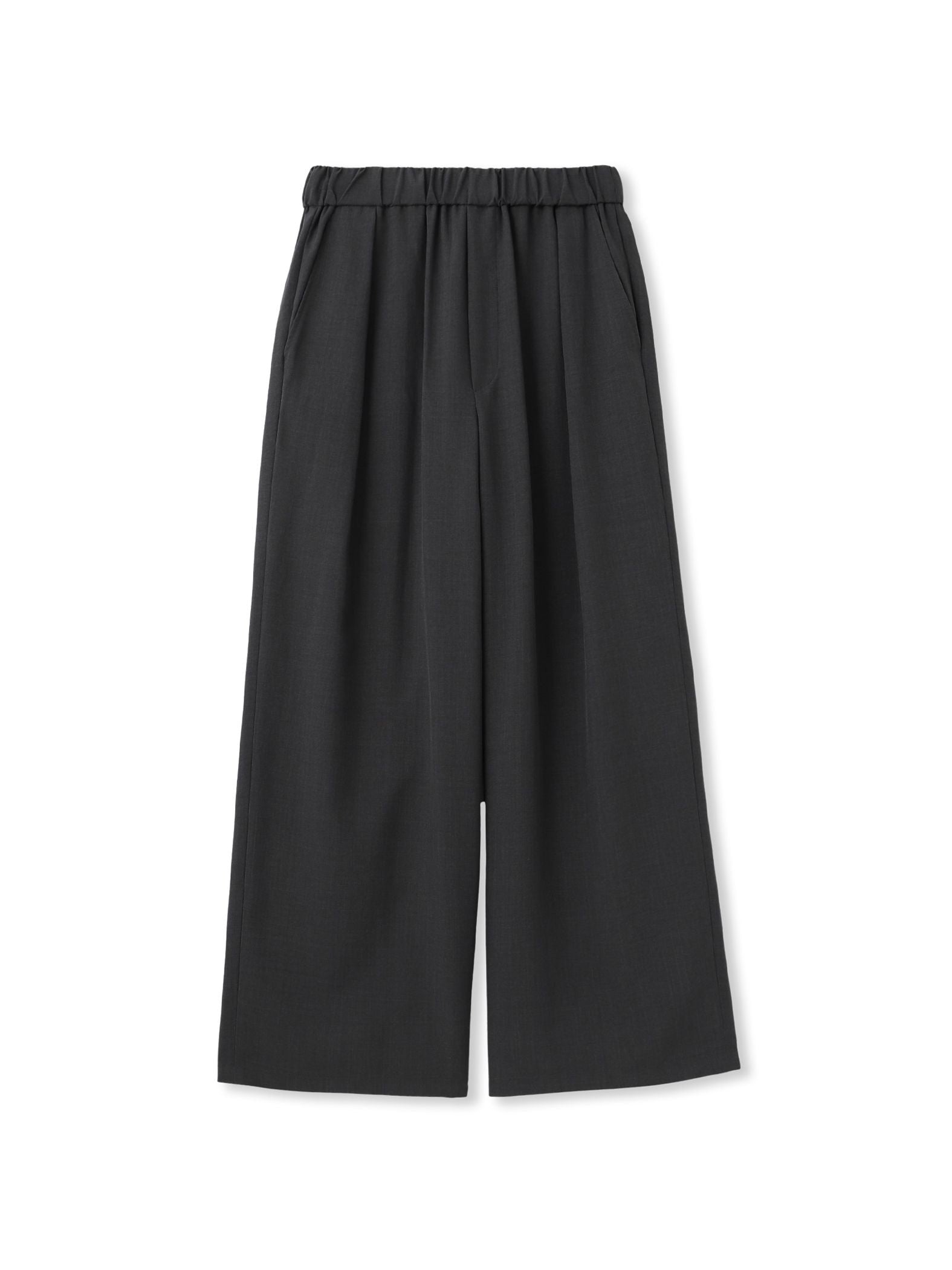 【一瞬で楽とキレイを叶える】タンブラーブッチャーイージーワイドパンツ≪セットアップ対応≫