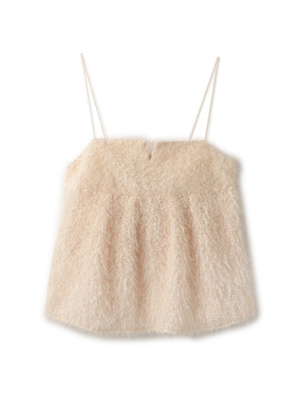 フィルムフェザーキャミブラウス≪手洗い可能≫