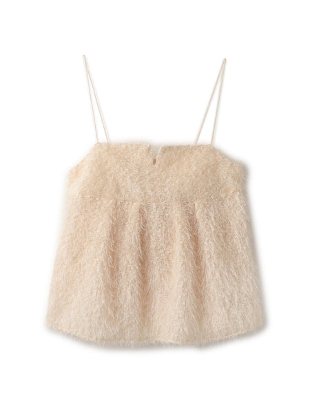 フィルムフェザーキャミブラウス≪手洗い可能≫