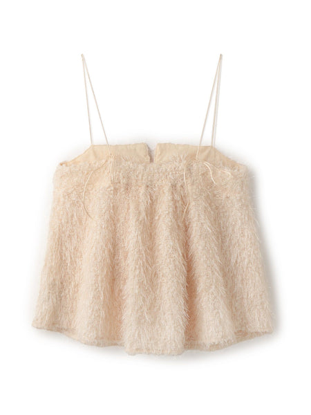 フィルムフェザーキャミブラウス≪手洗い可能≫