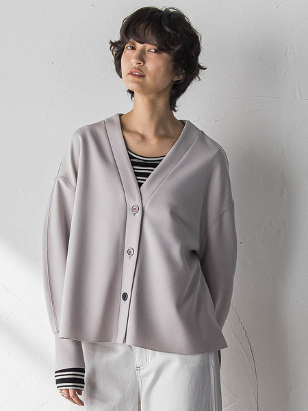 【えらべるSETUP】叶えるカットカーディガン≪手洗い可能≫