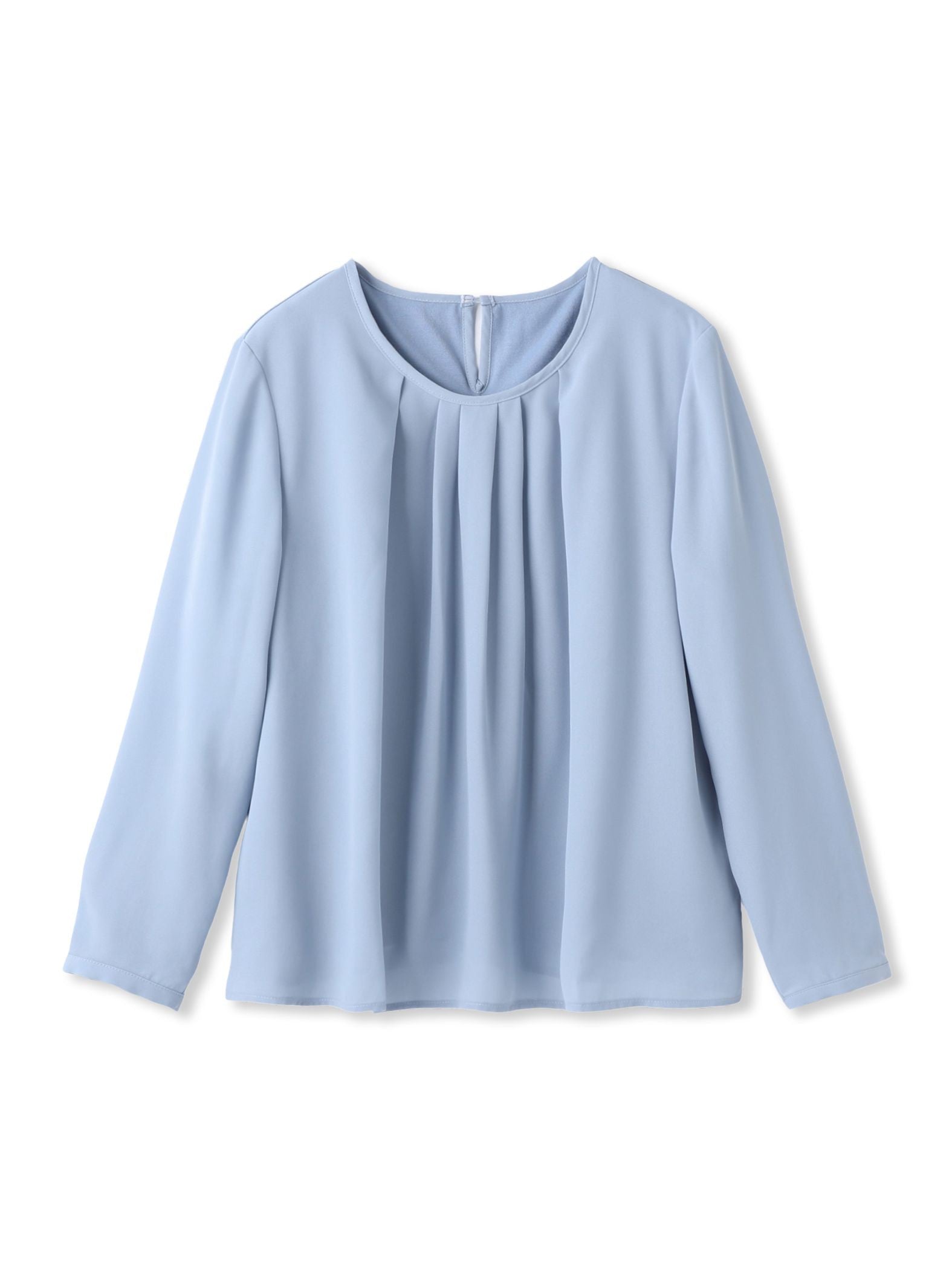 【WEB限定】透けにくい安心シフォンブラウス