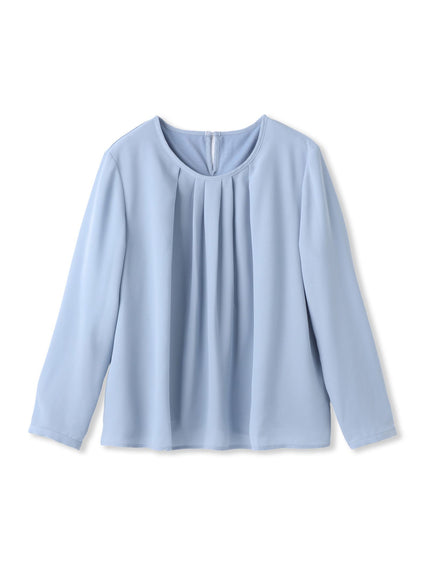 【WEB限定】こっそり暖かシフォンブラウス