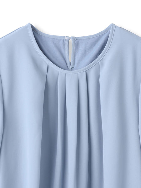 【WEB限定】こっそり暖かシフォンブラウス