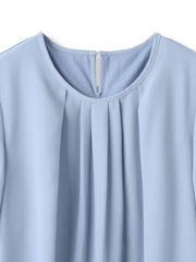 【WEB限定】こっそり暖かシフォンブラウス